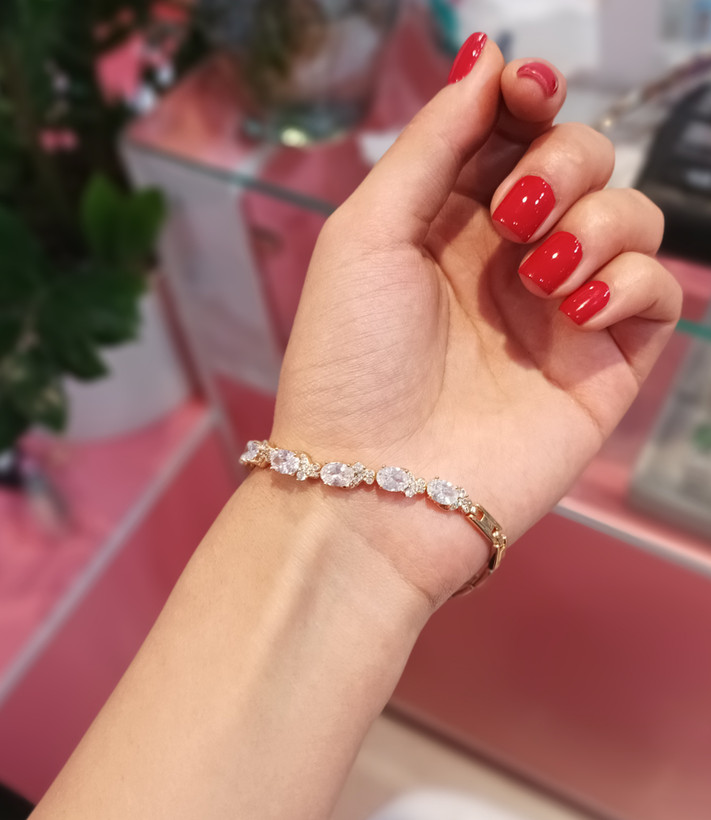 دستبند ژوپینگ طرح طلا